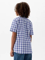 Kids Poplin Shirt