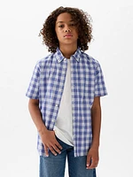 Kids Poplin Shirt