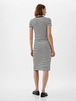 Modern Rib Midi T-Shirt Dress