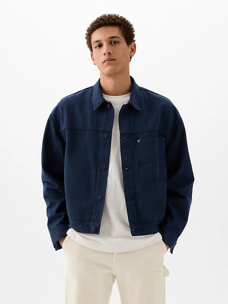 Relaxed Denim Icon Jacket