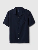 Linen-Cotton Shirt