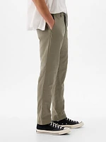 Linen-Cotton Trousers Slim Fit