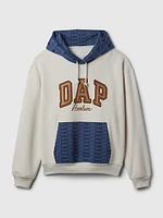 GAP × DAP Colorblock Logo Hoodie