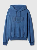 GAP × DAP Denim Logo Hoodie