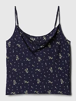 Cowl-Neck Cami Top