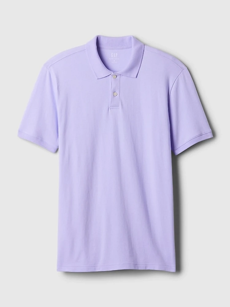 Pique Polo Shirt