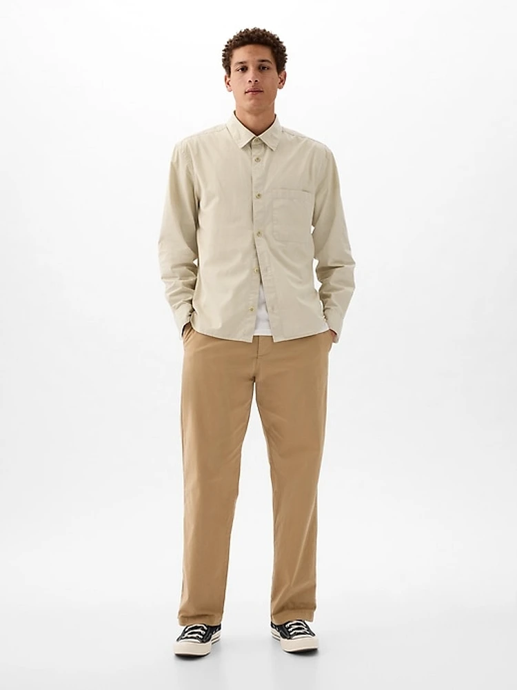 Relaxed Twill Shirt