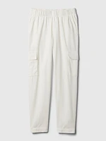 Mid Rise Twill Cargo Pants