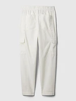 Mid Rise Twill Cargo Pants