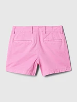 4" Downtown Khaki Shorts