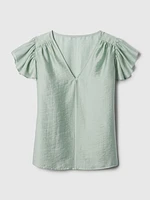 Flutter Sleeve Shirt