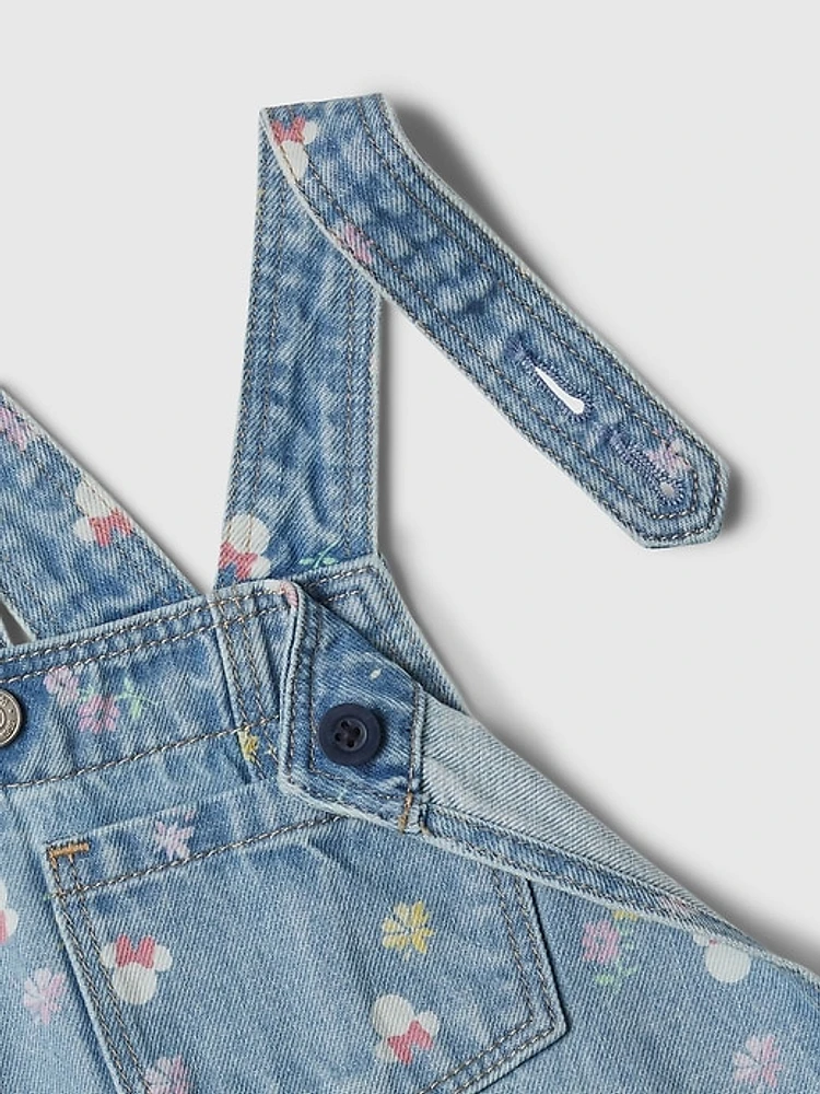Gap × Disney Baby Denim Shortalls