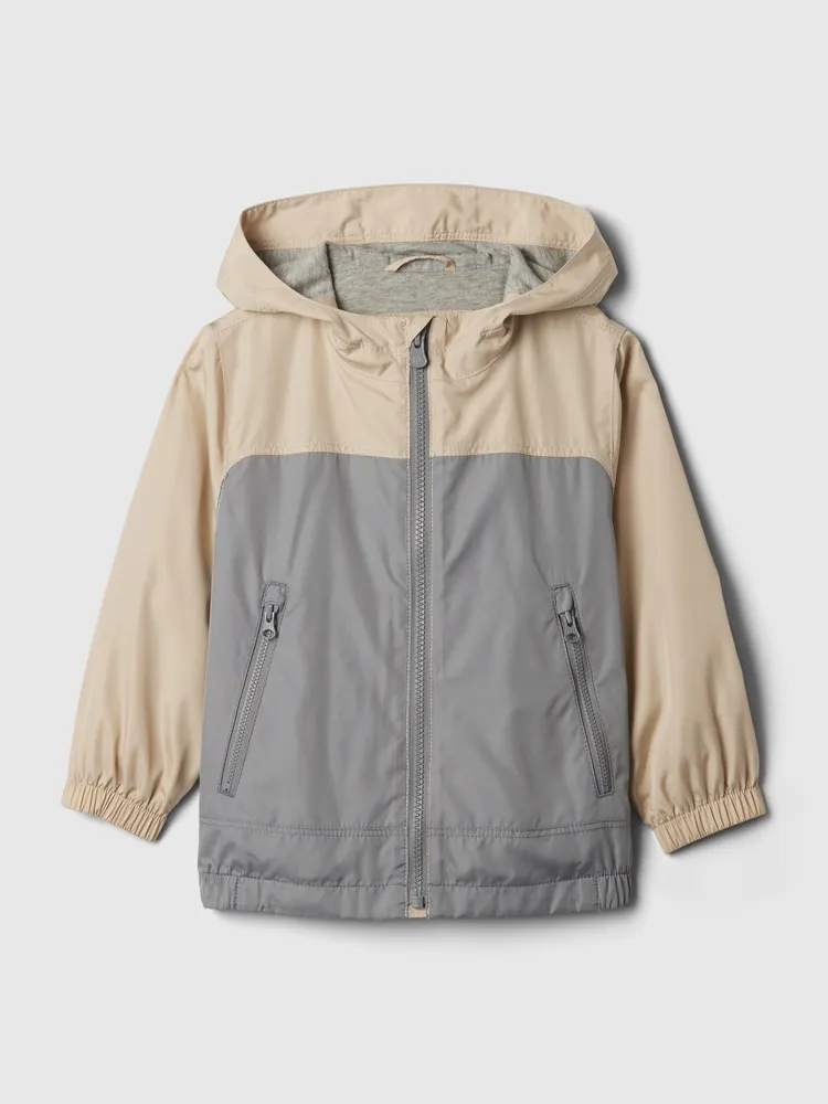 Gap BabyGap Jersey-Lined Windbreaker