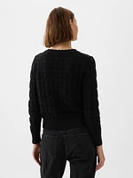 Pointelle Sweater