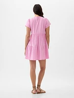 Tiered Mini Dress