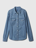 Denim Western Shirt