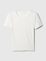 Modern Rib Cropped T-Shirt