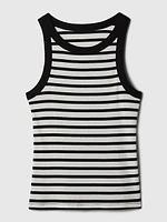 Modern Rib Halter Tank Top