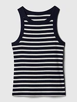 Modern Rib Halter Tank Top