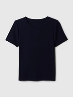 Modern Rib Cropped T-Shirt