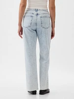 Mid Rise Cuffed '90s Loose Jeans