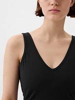 GapFit Studio Rib V-Neck Brami