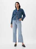 High Rise Kick Fit Jeans