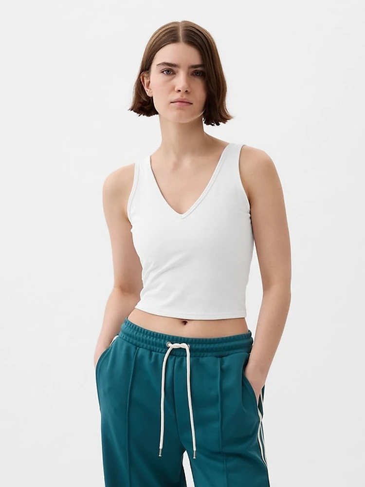 GapFit Studio Rib V-Neck Brami