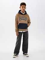 GAP × DAP Kids Colorblock Logo Hoodie