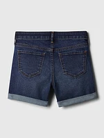 Kids Midi Denim Short