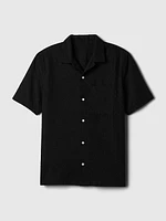 Eyelet Resort Shirt Standard Fit