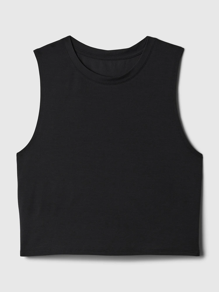GapFit Breathe Cropped Muscle T-Shirt