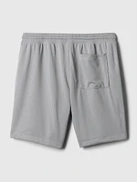 7" Mesh Shorts with E-Waist