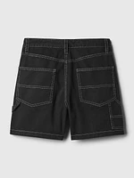 Mid Rise Carpenter Shorts