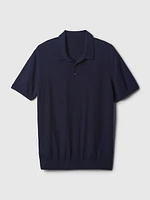 CashSoft Sweater Polo Shirt