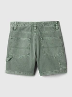 Mid Rise Carpenter Shorts