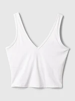 GapFit Studio Rib V-Neck Brami