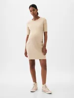 Maternity Modern Mini T-Shirt Dress