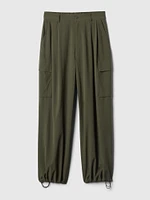 GapFit High Rise Runaround Cargo Joggers