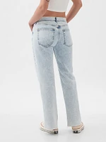 Mid Rise Cuffed '90s Loose Jeans