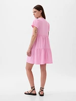 Tiered Mini Dress