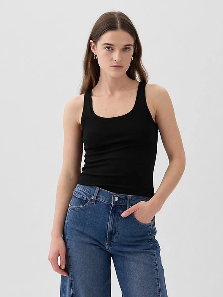 Modern Cropped Tank Top