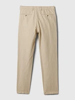 Linen-Cotton Trousers Slim Fit