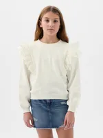 Kids Ruffle Sweatshirt