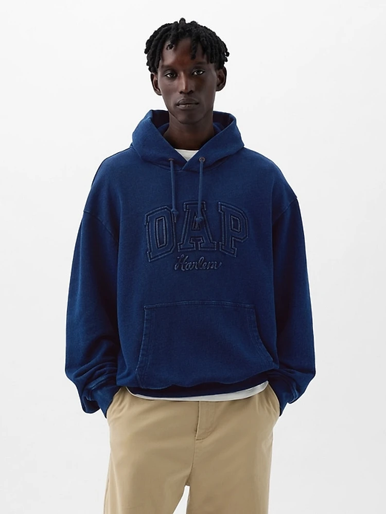 GAP × DAP Denim Logo Hoodie