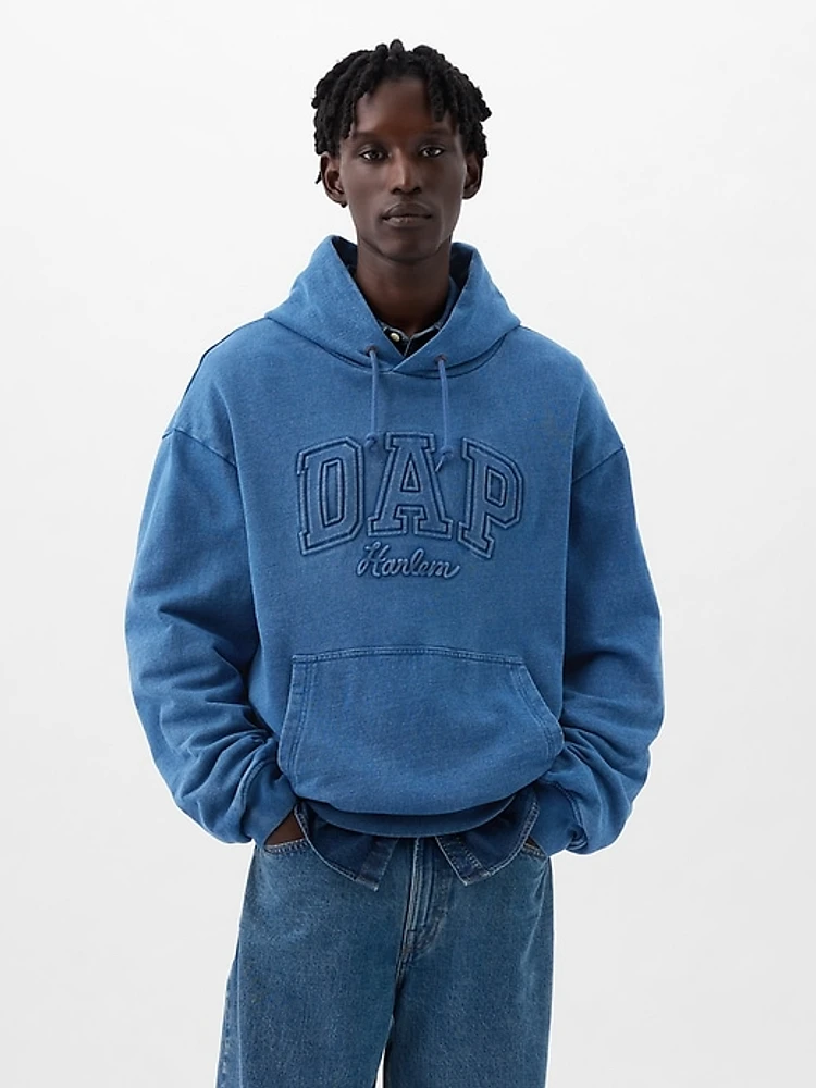 GAP × DAP Denim Logo Hoodie