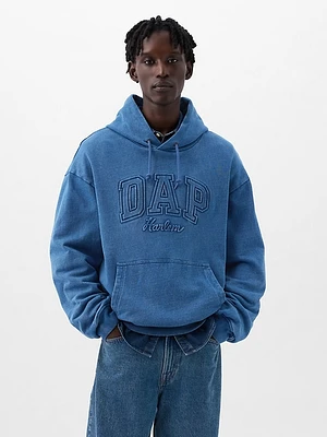 GAP × DAP Denim Logo Hoodie