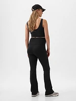 Maternity Power Full Panel Flare Leggings