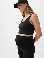 Maternity Power Full Panel Flare Leggings