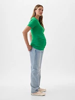 Maternity Modern Crewneck T-Shirt